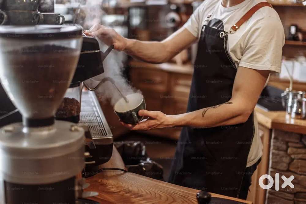 Required a cook and Helper for my cafe