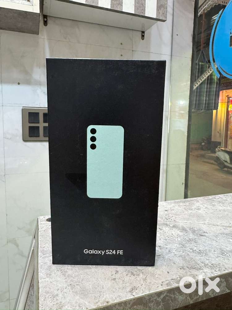 Samsung s24 fe 128gb mint color box pack