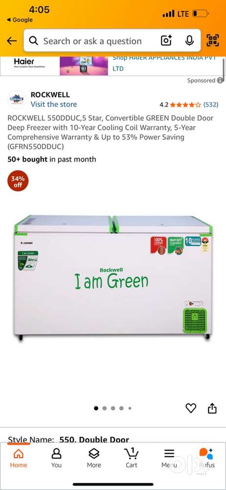 D freezer, freezer or chilling