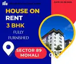 3BHK FLOOR FOR RENT IN SECTOR 89 MOHALI