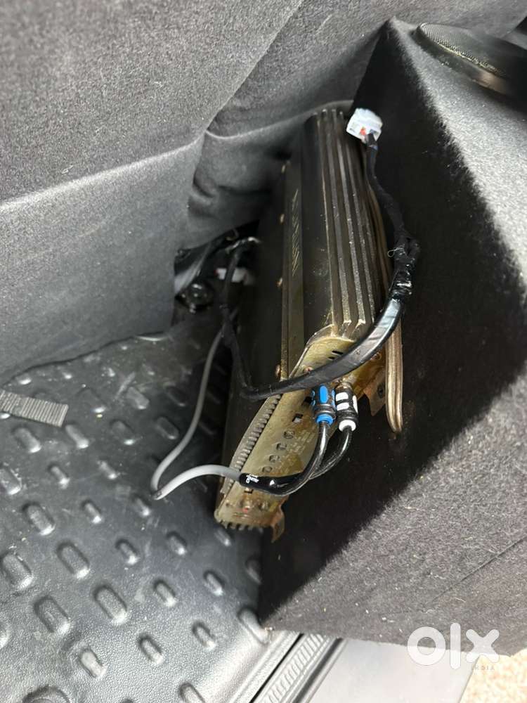 Woofer. Amplifier speakers