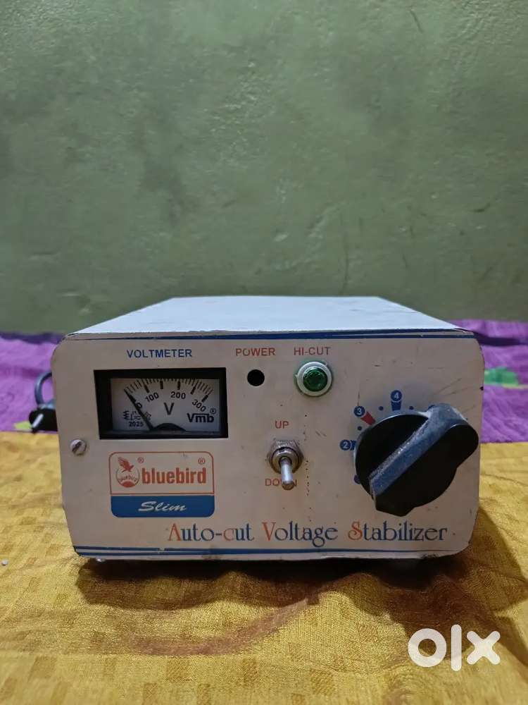 Stabilizer good condition auto cut voltage 6month old no problem 1kb