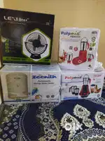 Tablefan plu mix greinder zeenith geyser poly mix greinder