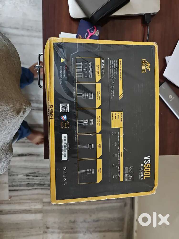 Brand new computer smps 500 Watt  with  2years warranty