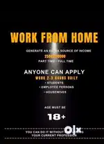 Work online on Social media platforms