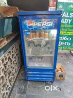 Display fridge with box