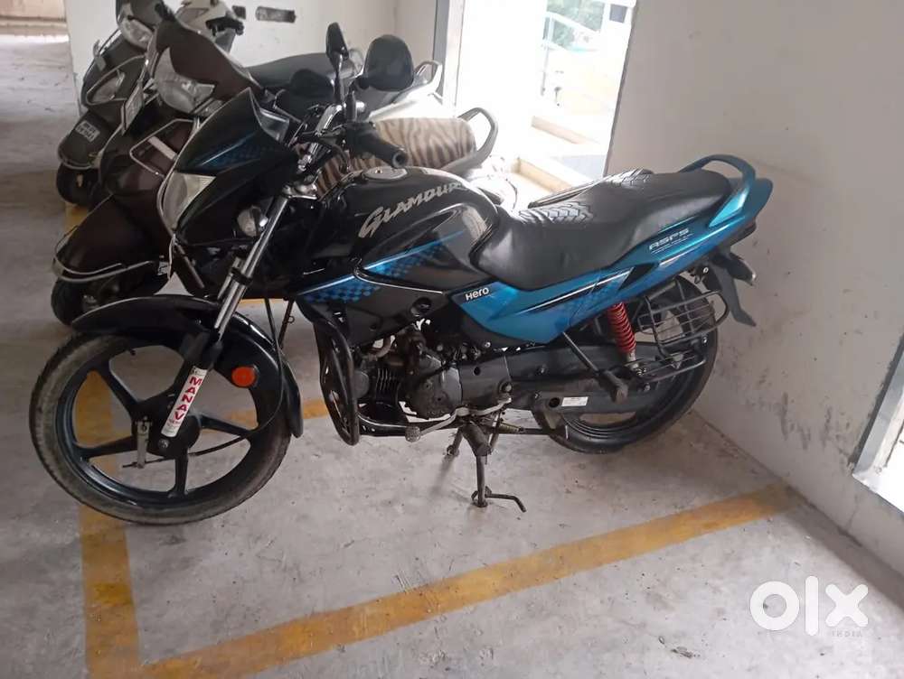 Hero glamour bike 125 cc drove 17000 cc
