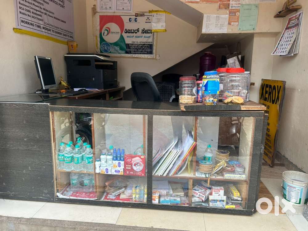 Zerox machine ,Colour printer and Desktop