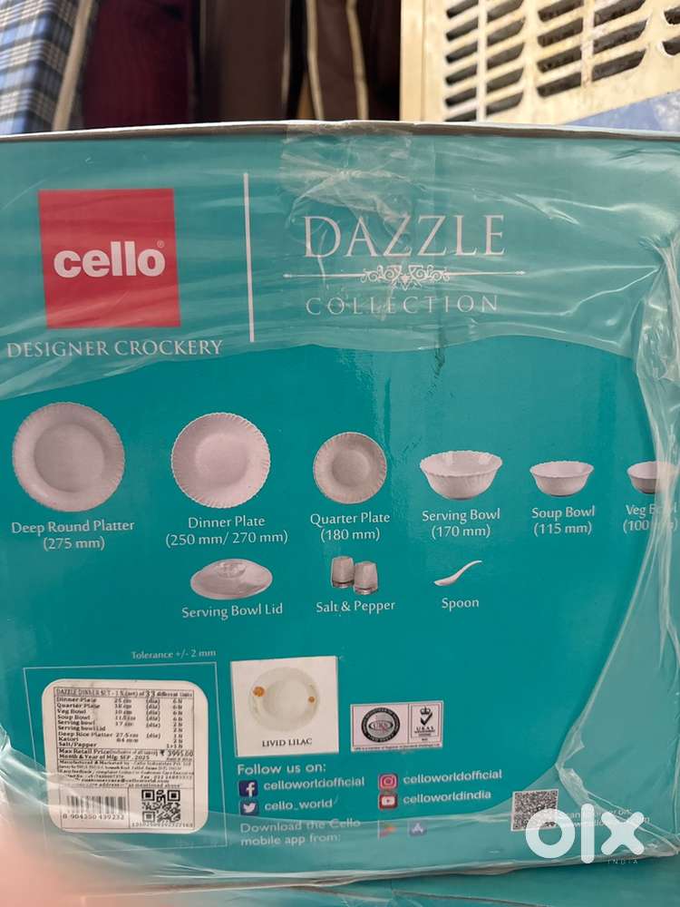 Cello Dinner Set