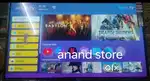 43 inch smart android frameless led tv with 600live channel free
