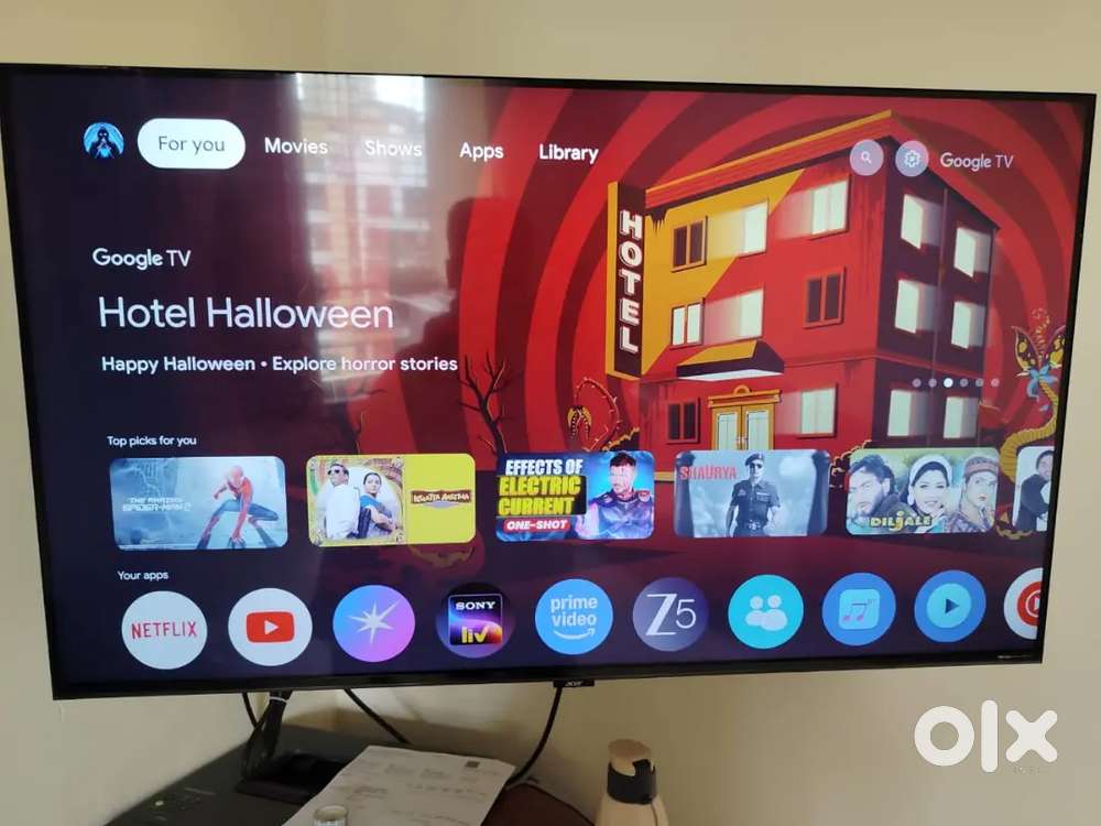 Acer 43‑inch 4K QLED Google TV – 6 Months Old