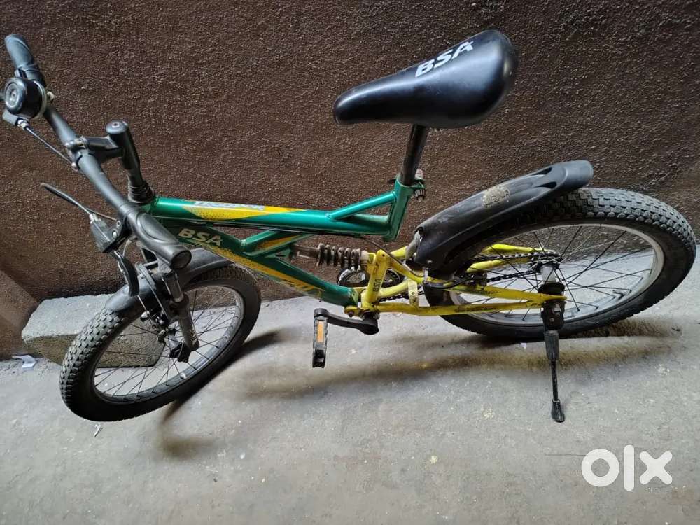 BSA Green & Yellow Bycycle 1 year old