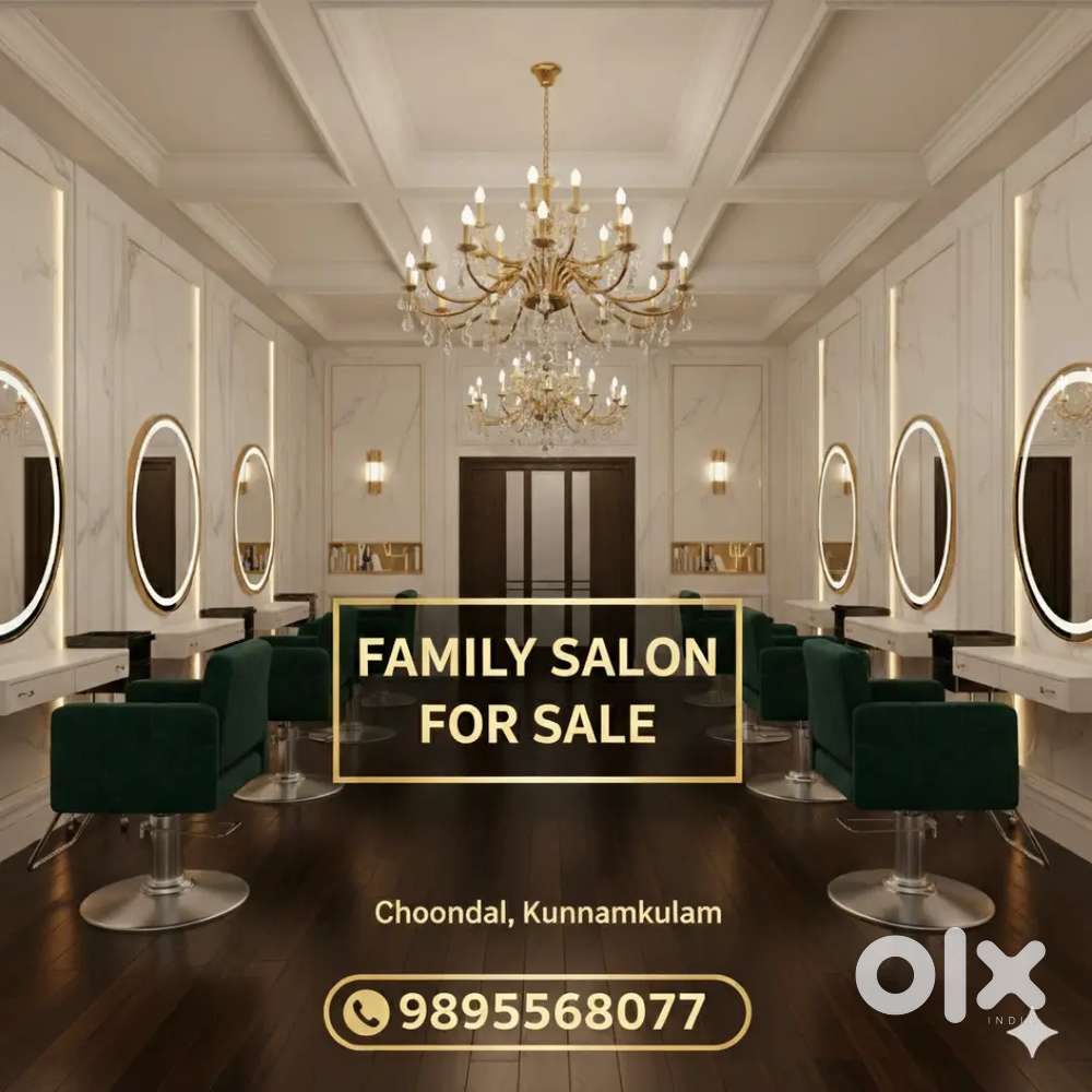 Newly lunched working family salon for sale