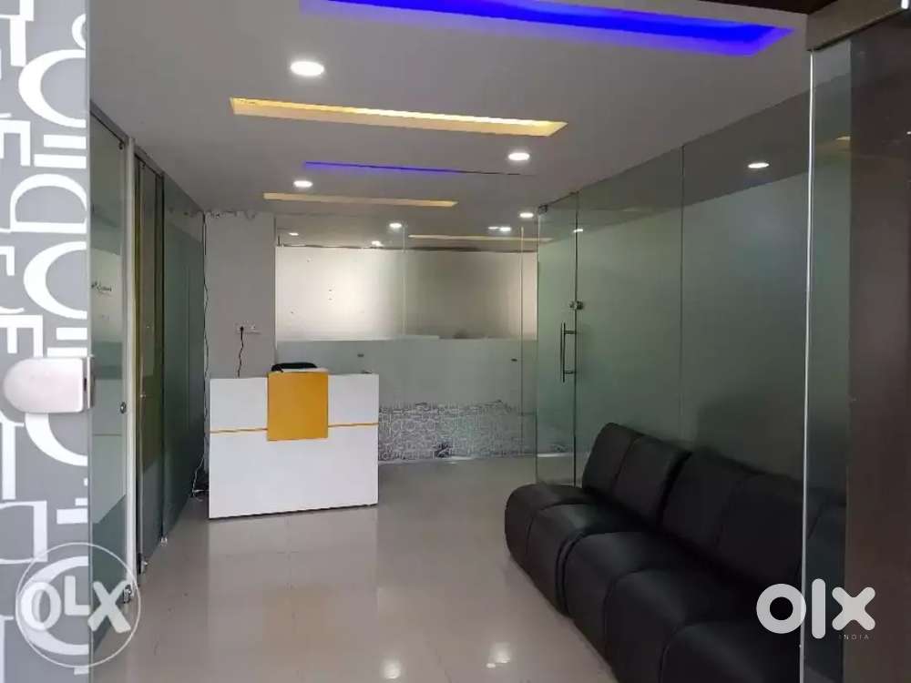 3 Seater Private Plug n Play Office Space with Reception etc. 15k