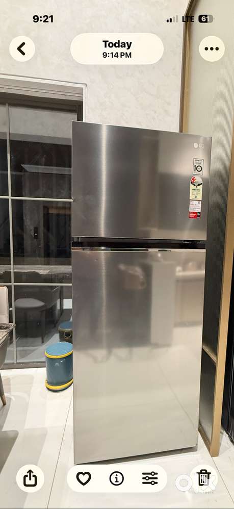 LG Refrigerator 423Ltr Model 2022  2 Star