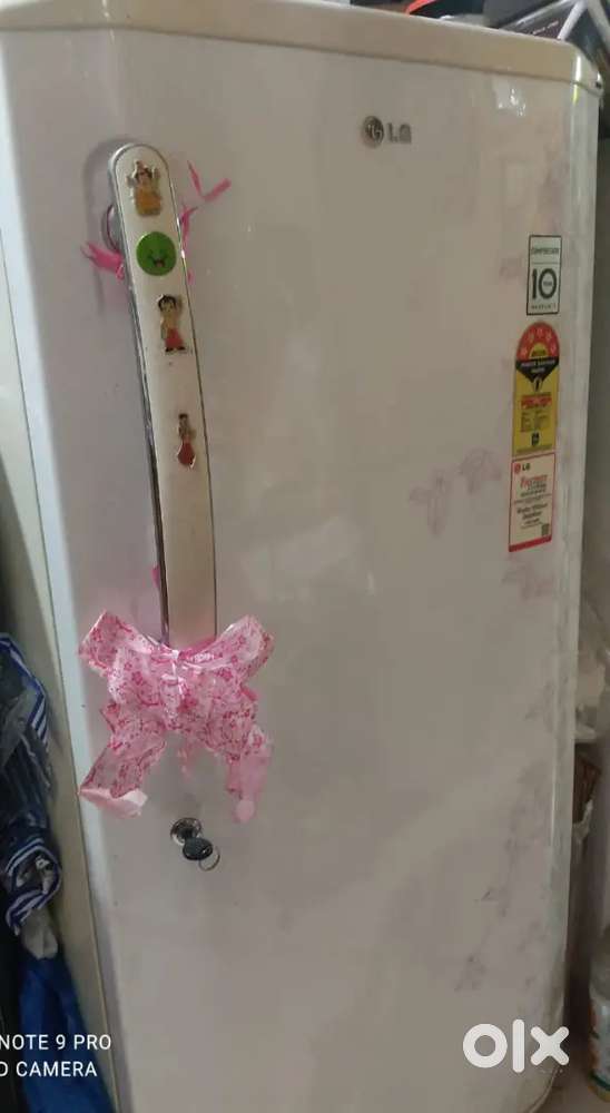 LG Fridge White color