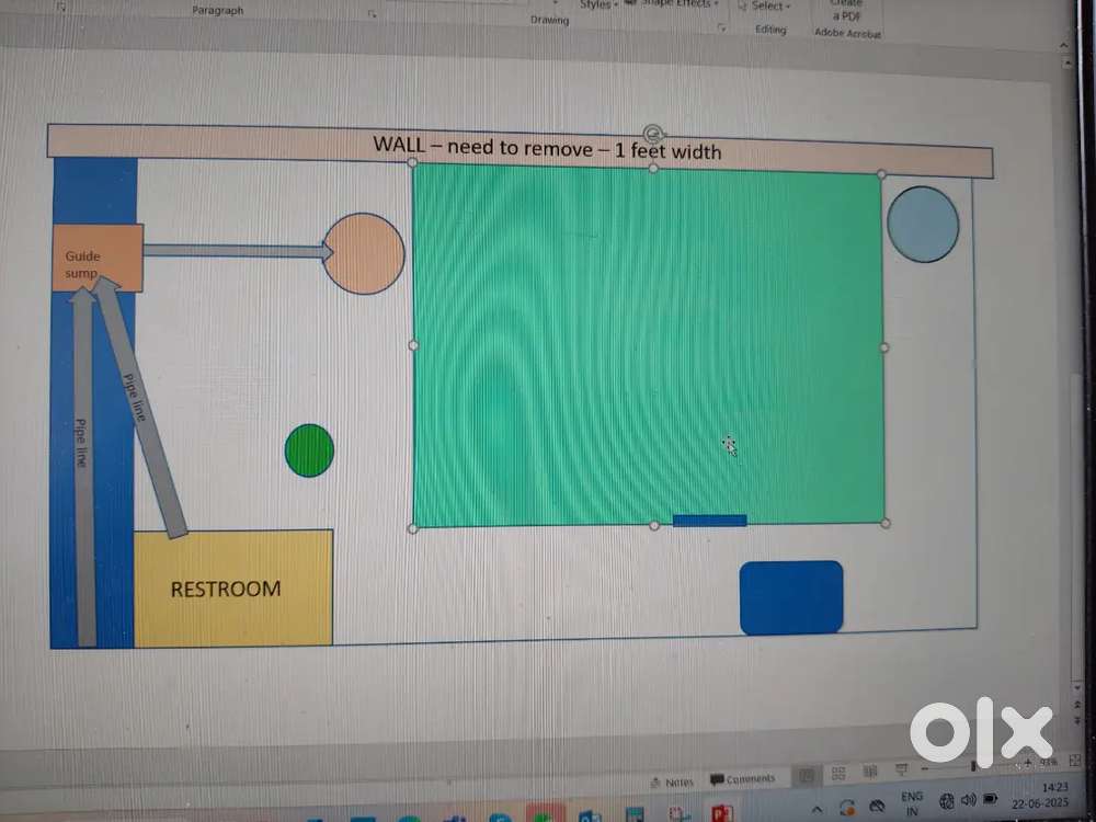 Land for Rent - backside free space for domestic/commercial purpose