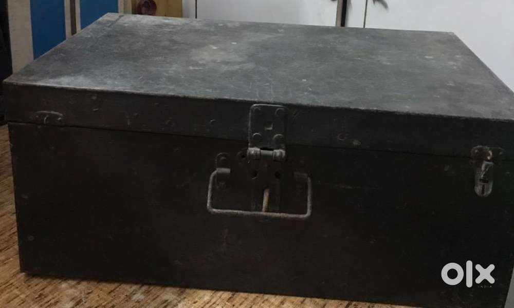 TWO IRON Trunks and ONE Big PETI Trunk