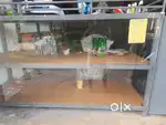 Grocery shop racks