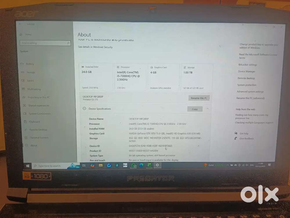 Acer predator helios 300 best gaming laptop