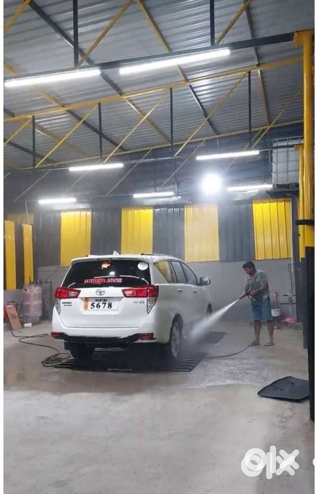 Fully functional car washing centre