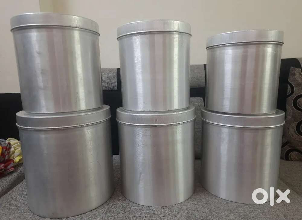 Brand new unused Aluminum utensils set of 6 nos