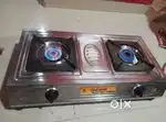 2 burner Gas Stove ( Steel)