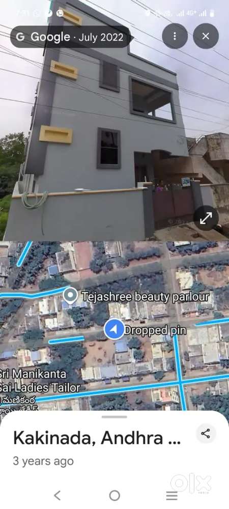 Rent for individual house at valasapakala kakinada