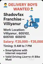 Shadowfax delivery job