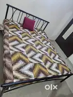 Queen Size Metal Bed - 3 months Old