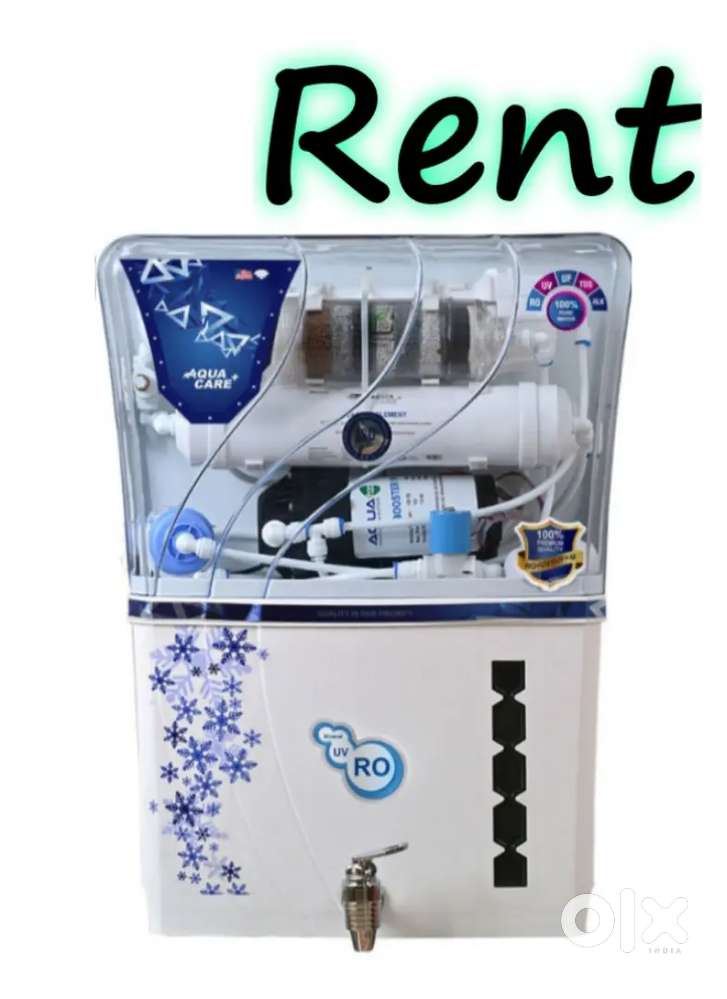Water purifier available on rent