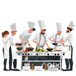 2 kitchen helper & 1 Mouriwala required for a chain restaurant.