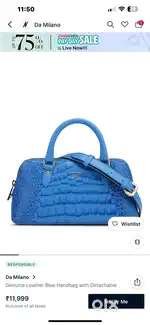 Da milano Italia handbags (blue )