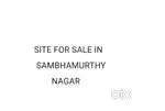 Site sale in SAMBHAMURTHY nagar