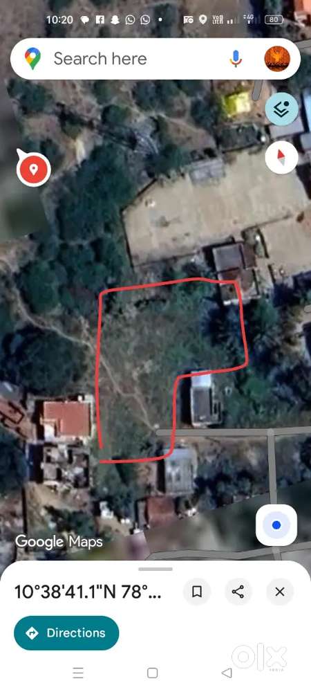 Good house building land and for line house making