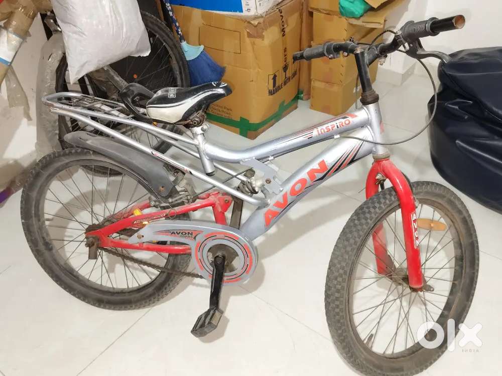 A one bicycles