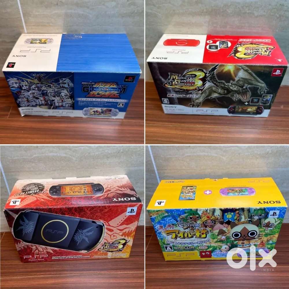 SONY PSP 3000 Main Unit Premium Pack Gundam