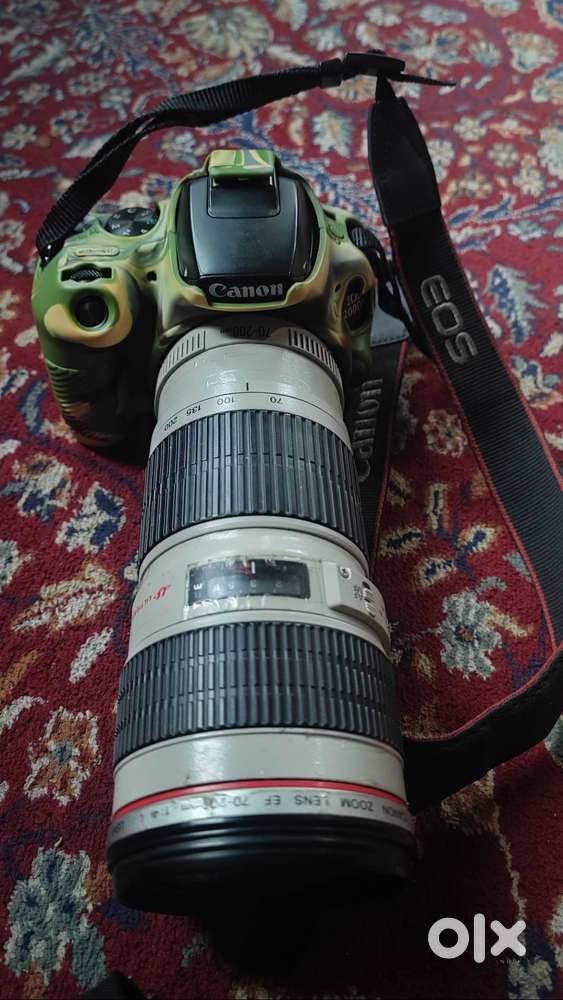 Canon EOS 200D Mark ii with 70 200 lens