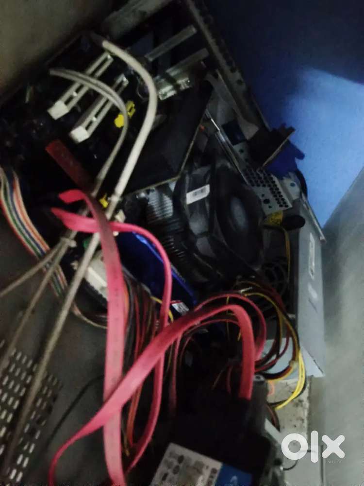 Gaming PC with monitor