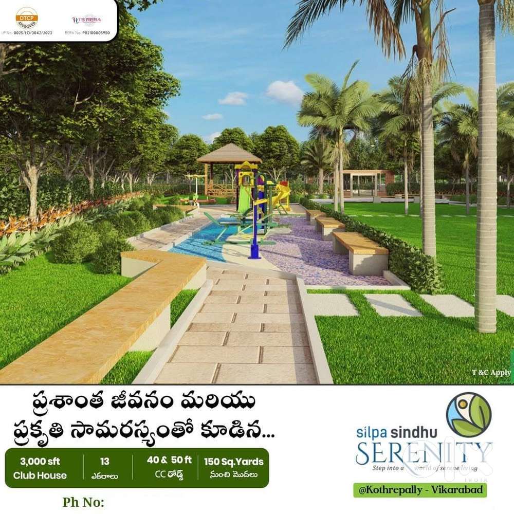 Villa Plots for Sale Near Manneguda