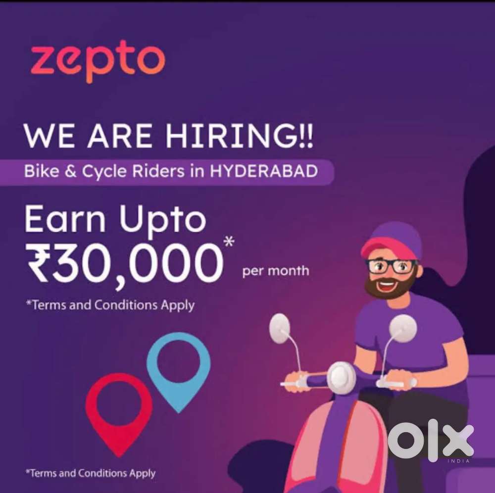 ZEPTO DELIVERY JOB FREE JOINING GIVING EV BIKE 10,000 JOINING BOUNCE
