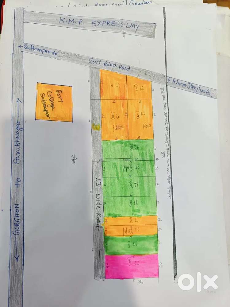 1210Sq.Yrd Farmland Sultanpur gurgaon 1.90Cr only interested person