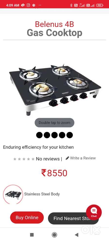 Brand new 4B cooktop