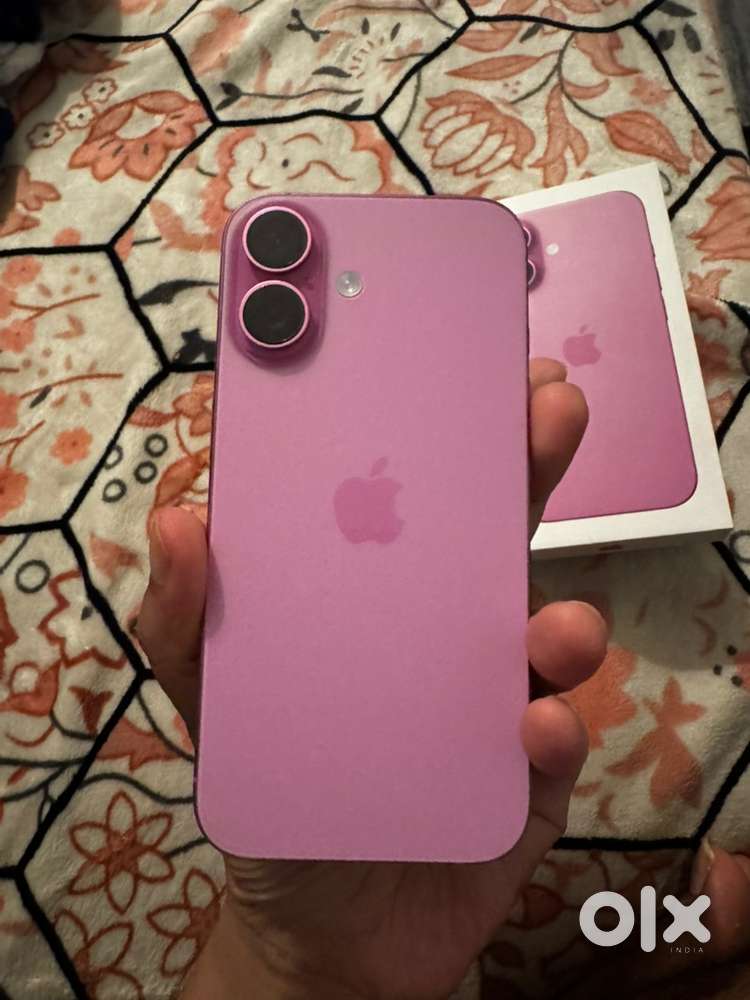 Iphone 16 pink 256gb in warranty