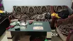 Sofa set with mandir and seti