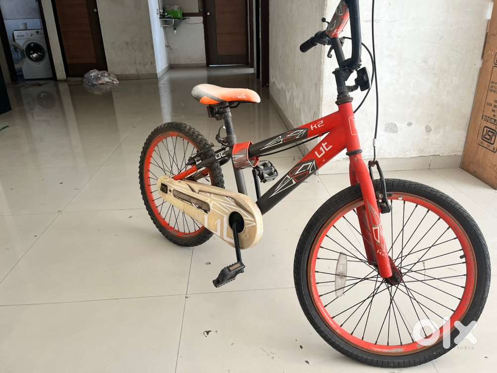 Orange and black coloured