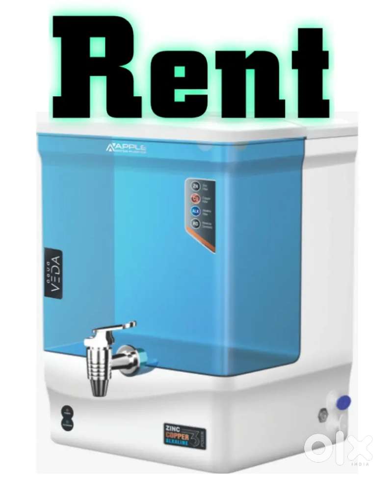 Water purifier available on rent