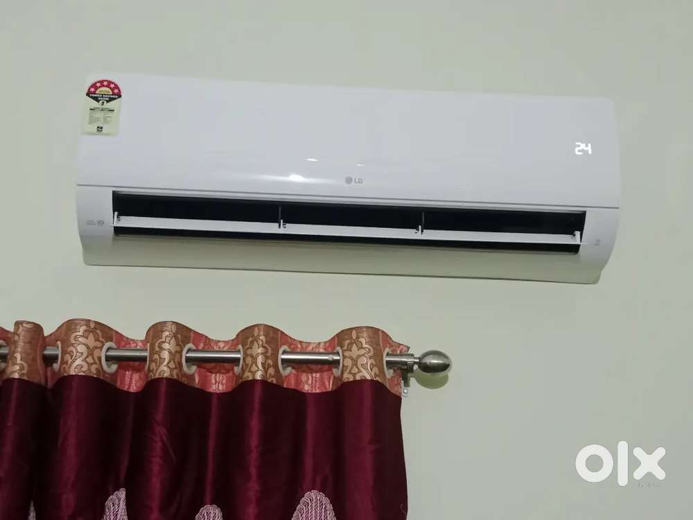 LG 5 Star 1.5 Ton Dual Inverter AC Less Used