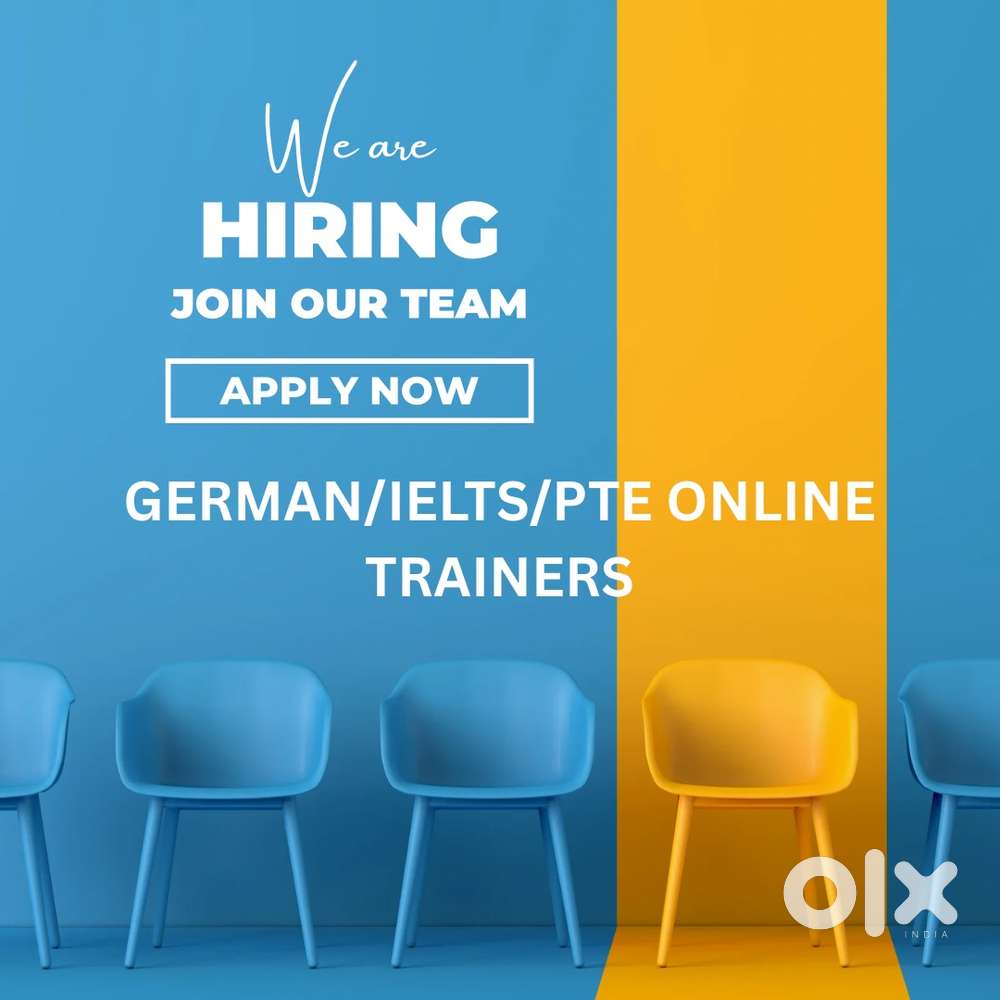 Hiring Online German / IELTS / PTE Trainers – Immediate Start