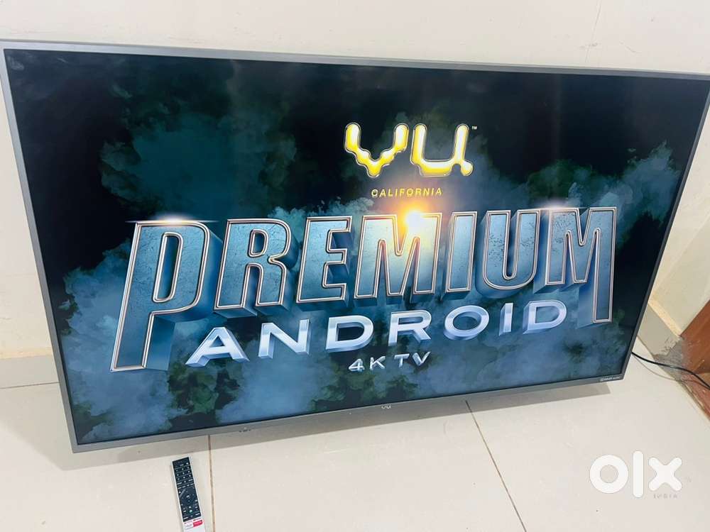 Vu 50” Android Smart UHD 4k LED tv in excellent condition